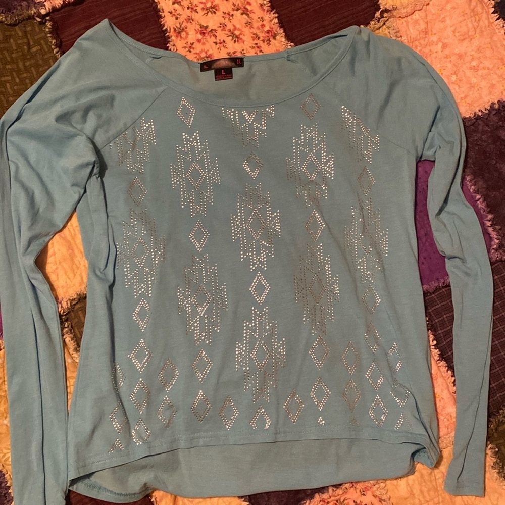 Rock & Roll Cowgirl long sleeve tee